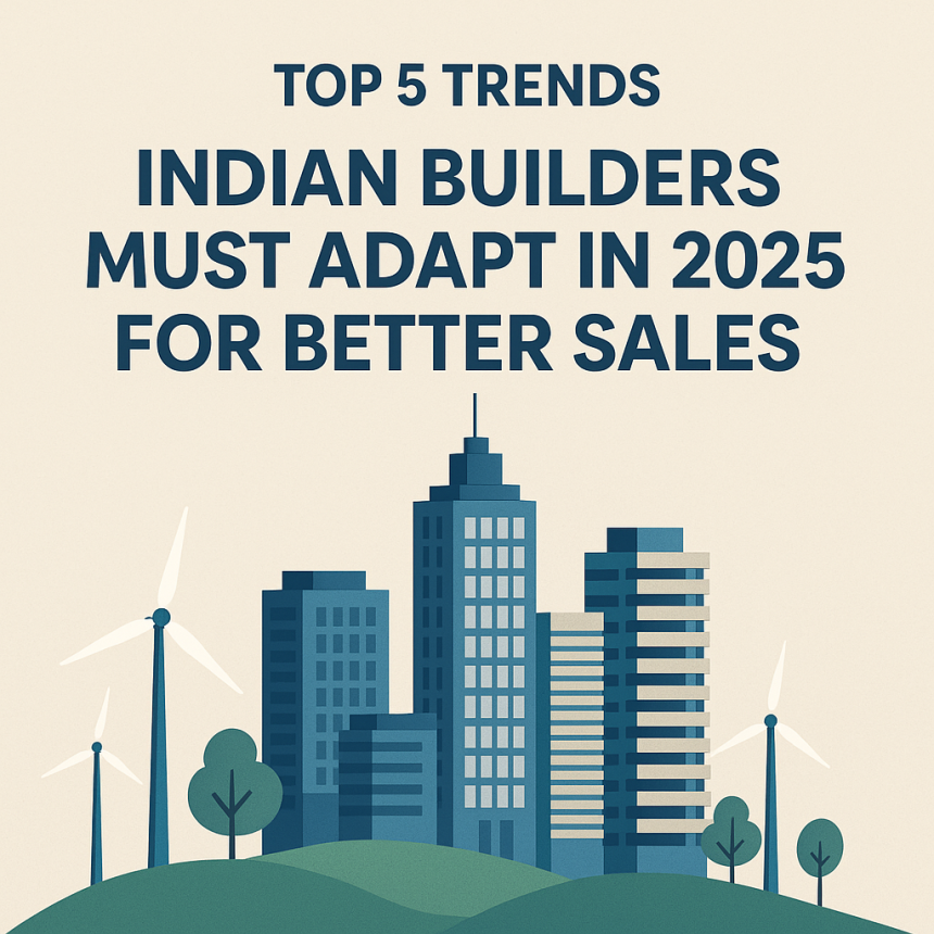Top 5 Trends Indian Builders Must Adapt in 2025 for Better Sales