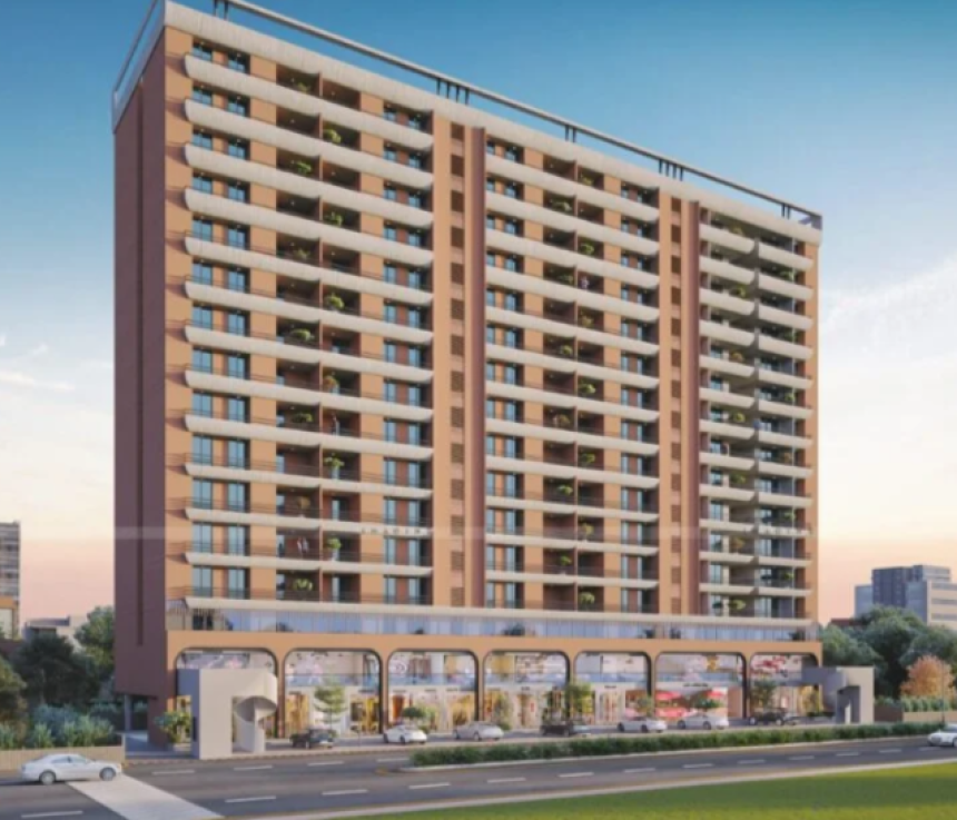 Shivanta Ramam: Premium 2 & 3 BHK Apartments with Shops in Manjalpur, Vadodara