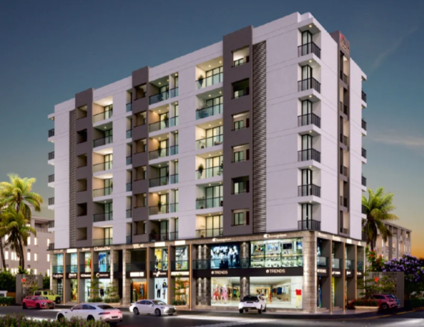 2 and 3 BHK Flats, Shops, and Showrooms at Ayodhya Chowk