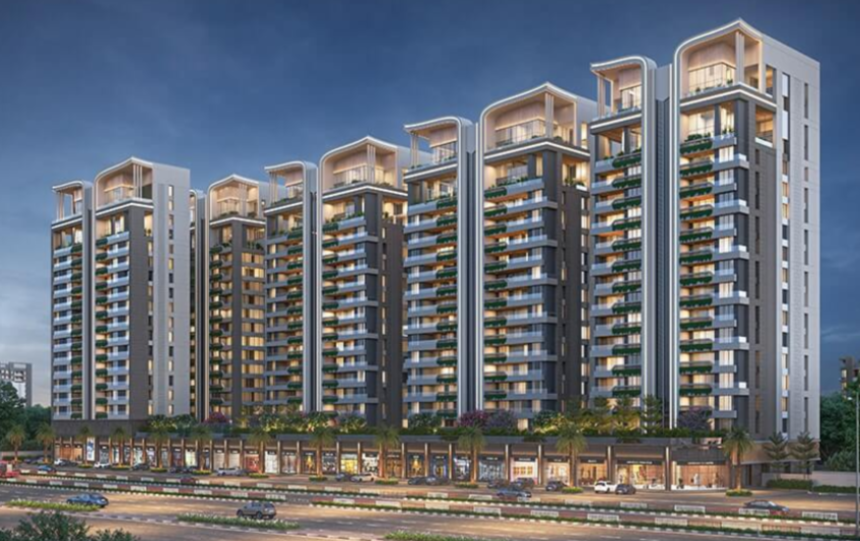 Roongta Estella – Luxurious 4 and 5 BHK Apartments, Shops, and Showrooms at Vesu, Surat