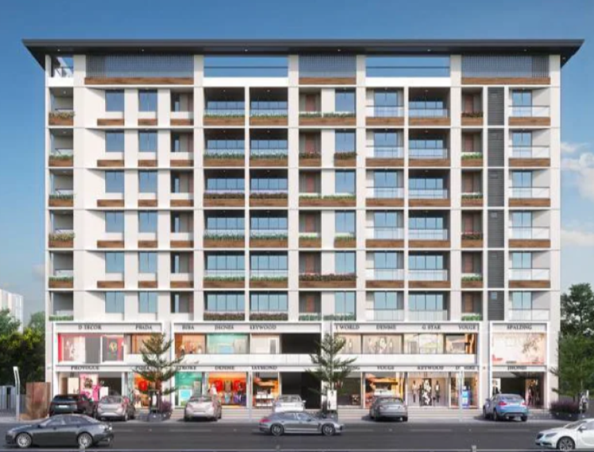 Shantikunj – 2 & 3 BHK Luxurious Flats, Shops, and Showrooms at Kareilbaug, Vadodara
