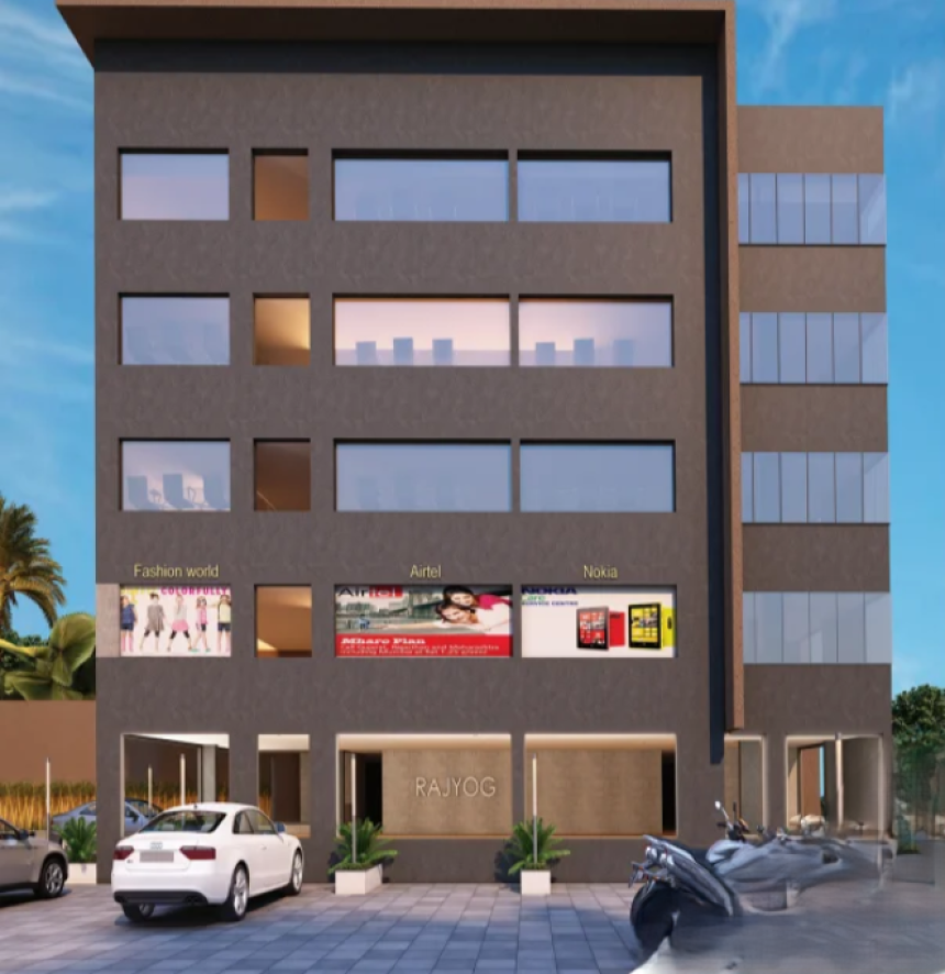 Shops and Offices at  Kavi nanalal Road