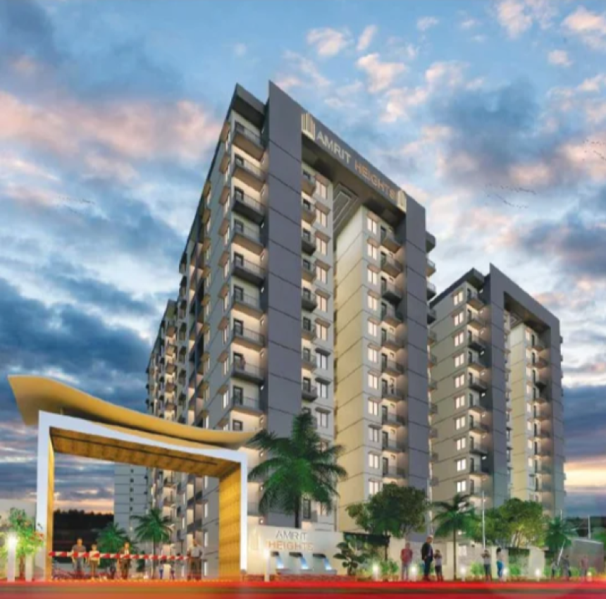 Stylish 2 & 2.5 BHK Living at Amrit Heights, Sushant Golf City, Lucknow