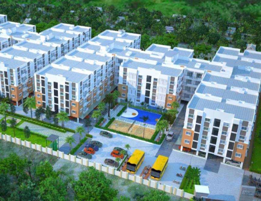 1, 2 & 3 BHK Apartments in Whitefield