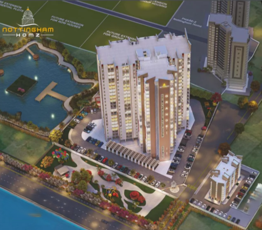 Modern 1, 2 & 3 BHK Apartments Now at Nottingham Homz, Malookpur, Lucknow