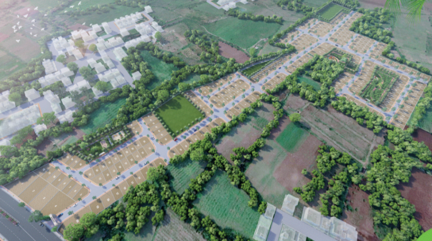 A Peaceful Lifestyle Begins with Open, Ready-to-Build Residential Plots at Krishna Nagari 4