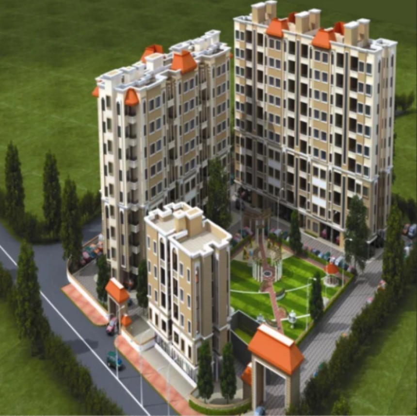 Your Compact Yet Spacious Living Awaits in a 2 BHK Apartment at Green Space City 3