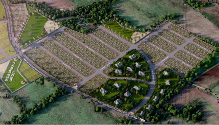 Peaceful Plotted Living – Dera Greens 2 Residential Plots at Katol Road, Nagpur