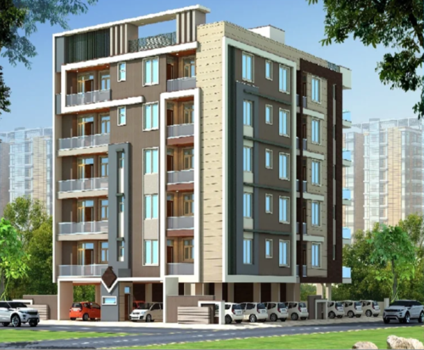 2 and 3 BHK Flats at Vaishali Nagar Extension