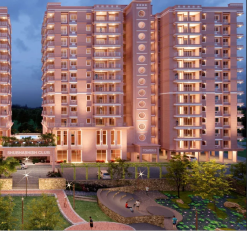 2, 3, 3.5 and 4.5 BHK Flats at Bhankrota