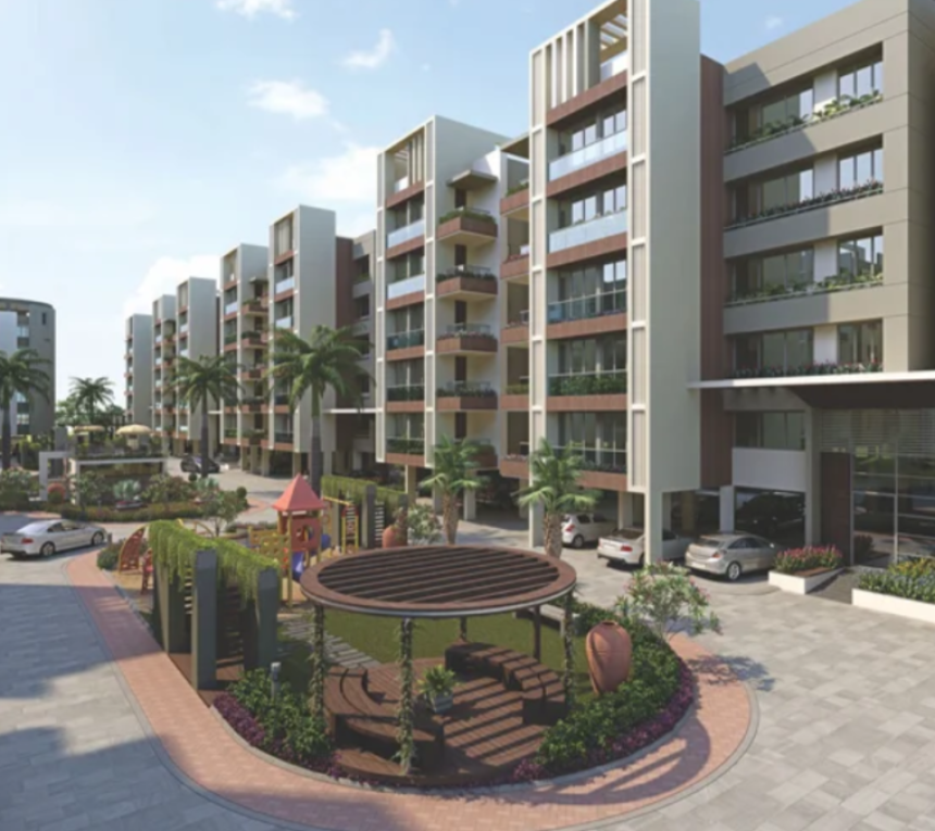 Shreepad Antillia – Premium 3 & 4 BHK Apartments in Surat for Elegant Urban Living