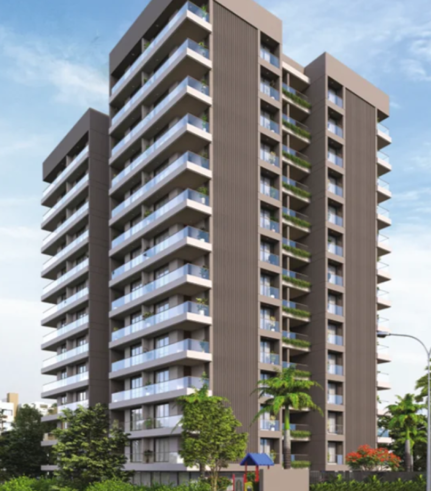 Aagam Siddhi – Stylish 3 BHK Apartments in Surat for Modern Family Living