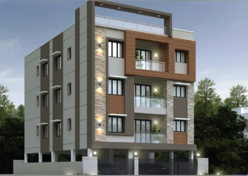 Eeshani Sree Illam Presents Thoughtfully Designed 3 BHK Apartment at Adambakkam, Chennai