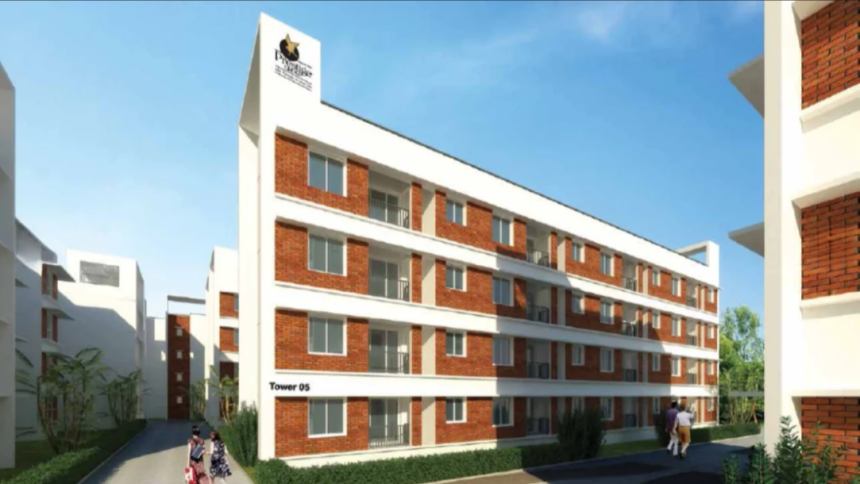 1, 1.5, 2, 2.5 and 3 BHK Flats at Sholinganallur
