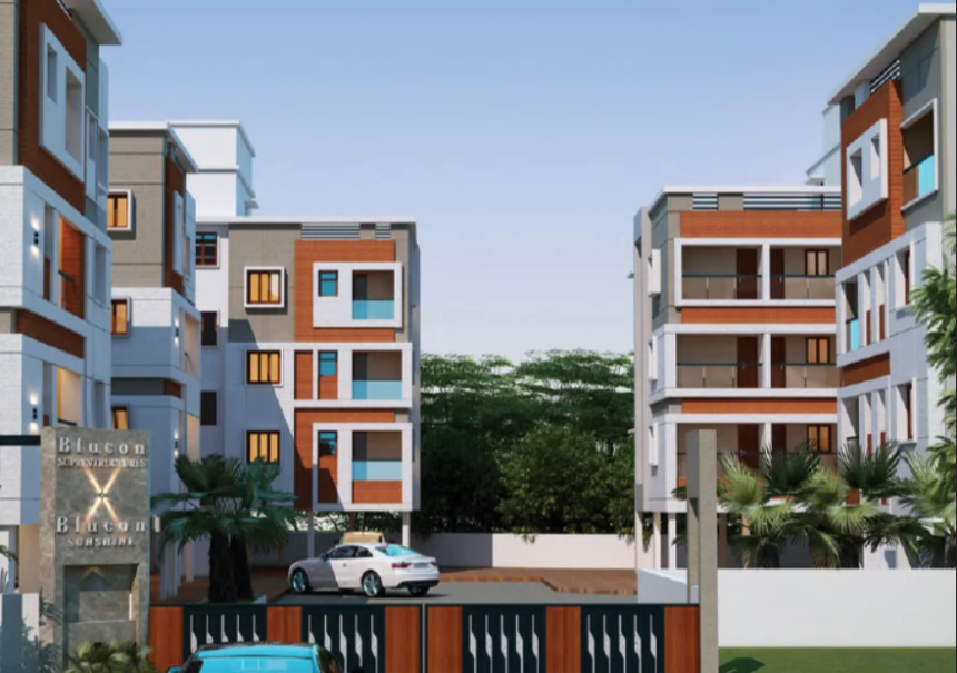 Modern Apartments in a Prime Location – 1.5, 2, 2.5, 3 and 3.5 BHK Homes at Blucon Sunshine, Gerugambakkam, Chennai