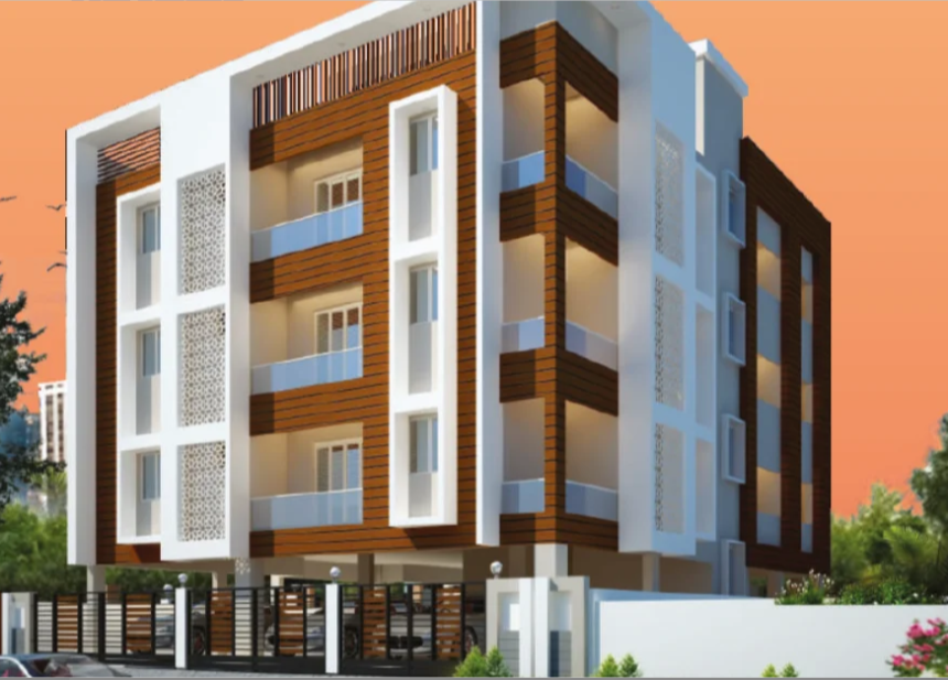 Modern Living Awaits – 2 BHK Apartments at KVR Sree Padmalayam, TVS Nagar East in Chennai