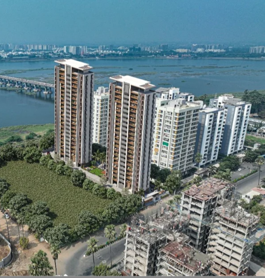 Modern Palm Rivera Heights Divine – Elegant 3 BHK Apartments in Surat for Contemporary Living