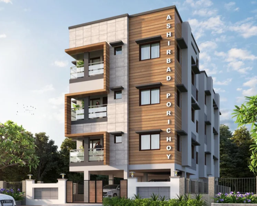 Ashirbad Porichoy: Affordable 2 BHK Apartments in Garfa, South Kolkata