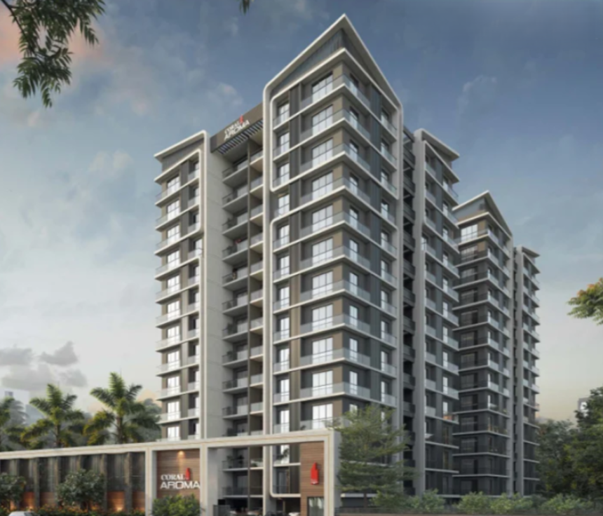 Narayan Coral Aroma – Elegant 3 BHK Apartments in Surat for Modern Family Living