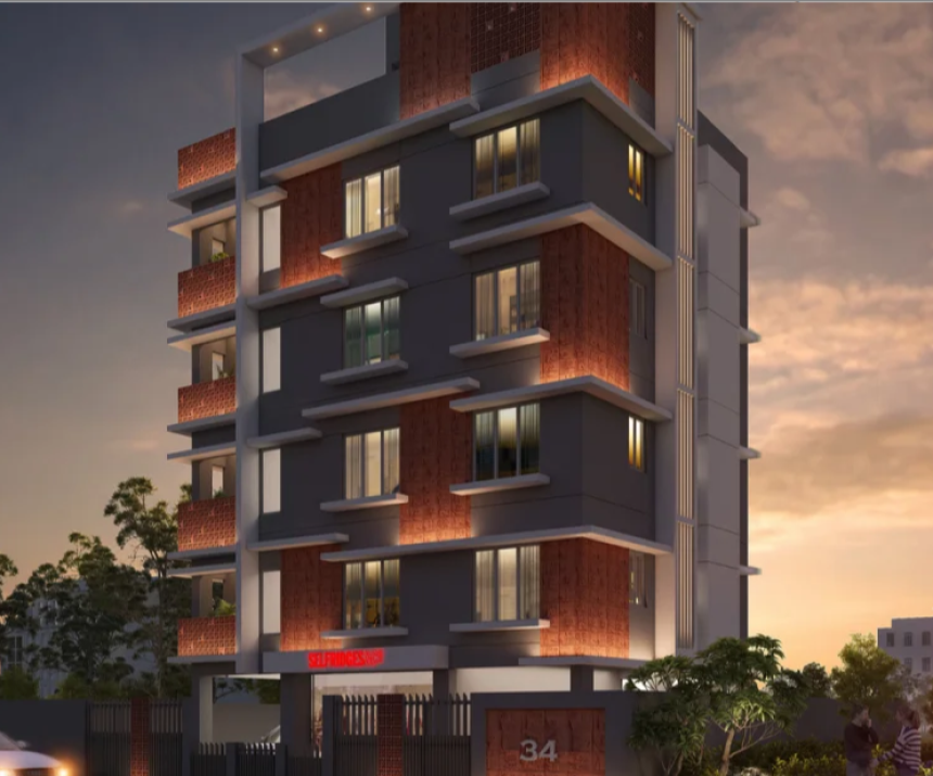 Verdant Serene: Elegant 3 BHK Apartments in New Alipore, Kolkata