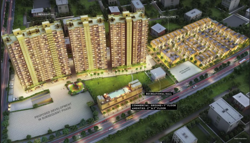 Luxury meets connectivity at Runal Gateway Phase II – offering 3 & 4 BHK flats in the thriving Pimpri Chinchwad area of Pune