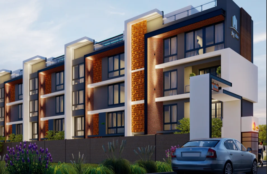 Indulge in elevated living with luxurious 4 BHK row houses at Malhar Sky Villas, nestled in Charholi Budruk, Pune