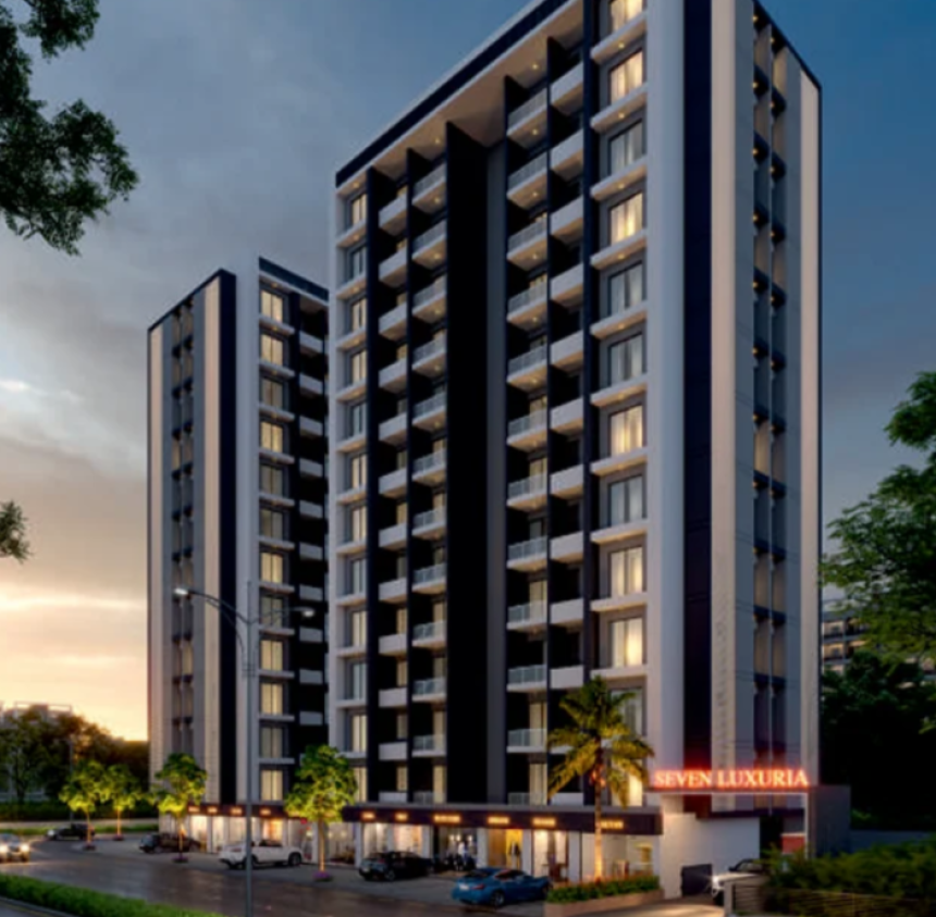 Seven Luxuria – The Epitome of Luxurious 2 BHK Flats, Shops, and Showrooms
