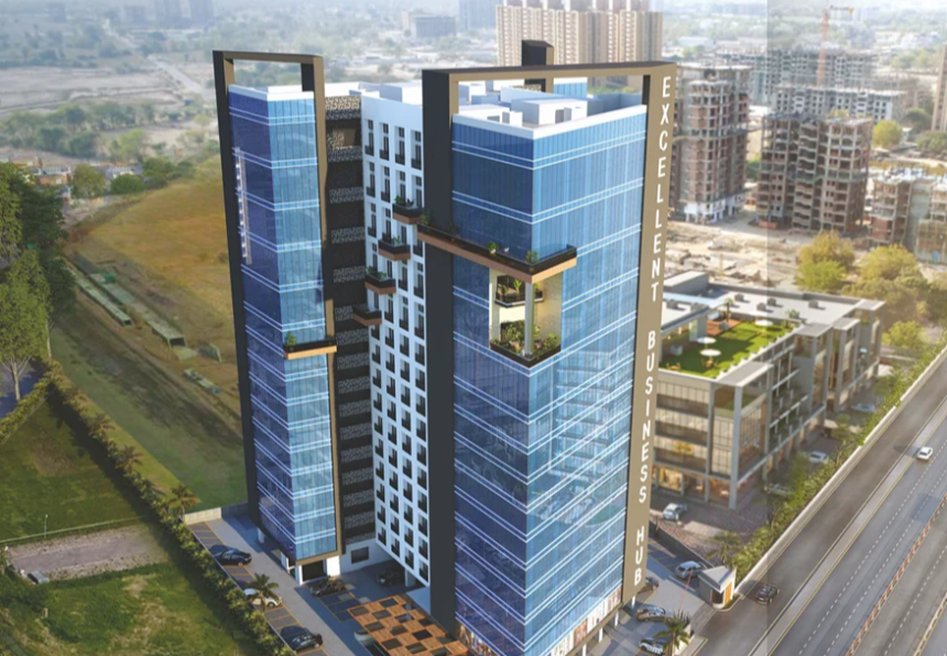 Excellent Business Hub – Your Address of Success for Premium Offices, Shops, and Showrooms