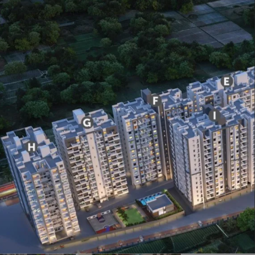 Explore Contemporary Residences With Open Spaces – Pristine Greens Phase III 2 BHK Flats at Pimpri Chinchwad, Pune
