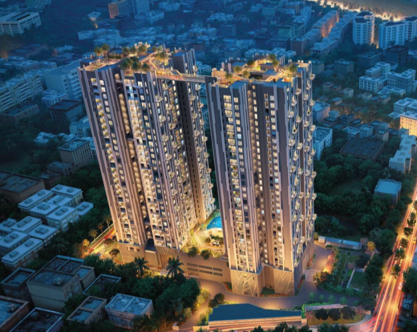 Shriji Cellesta Phase II: Luxury 3 & 4 BHK Apartments in Lake Town, Kolkata