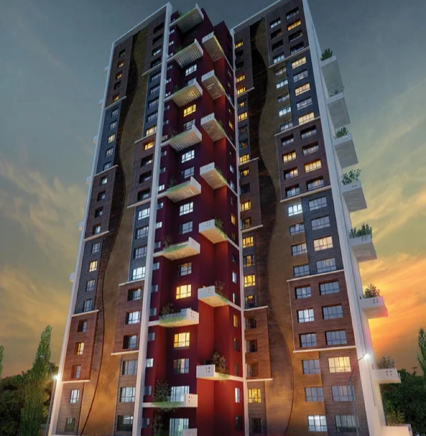 Unimark Ramsnehi Unimark Tower: Luxury 4 BHK Apartments in Kankurgachi, Kolkata