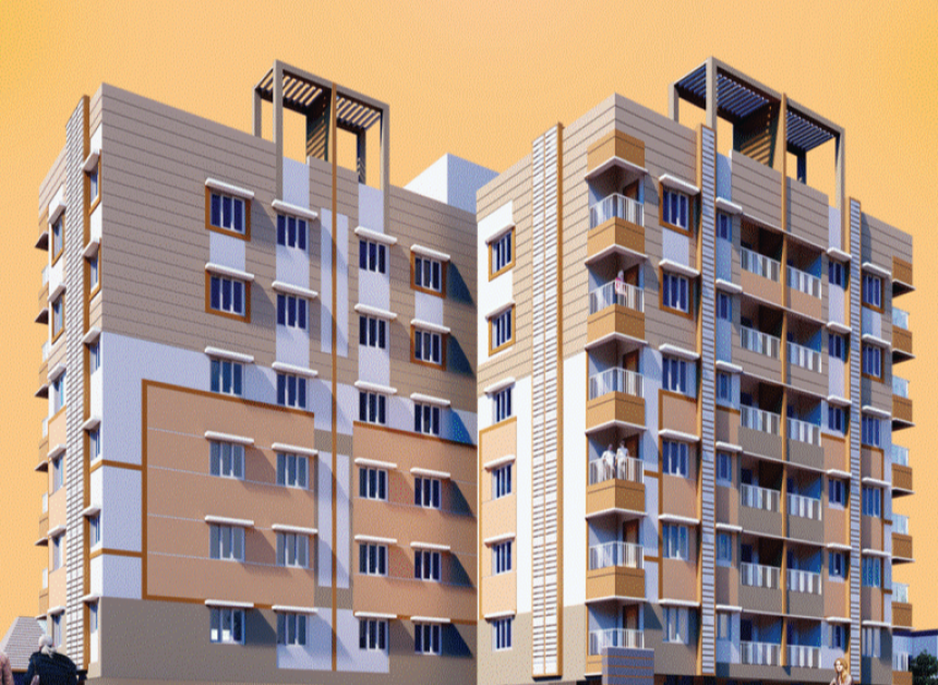 Bhawani Sunrise – Affordable 1.5, 2 & 3 BHK Apartments in Dum Dum, Kolkata