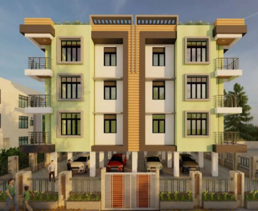 2 and 3 BHK Apartments Keishna Temple Road