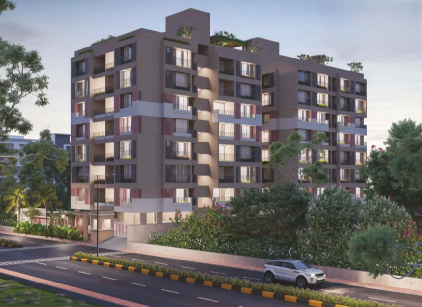 Ganesha Safal Parisar – Thoughtfully Designed 2 BHK Apartments in Gandhinagar