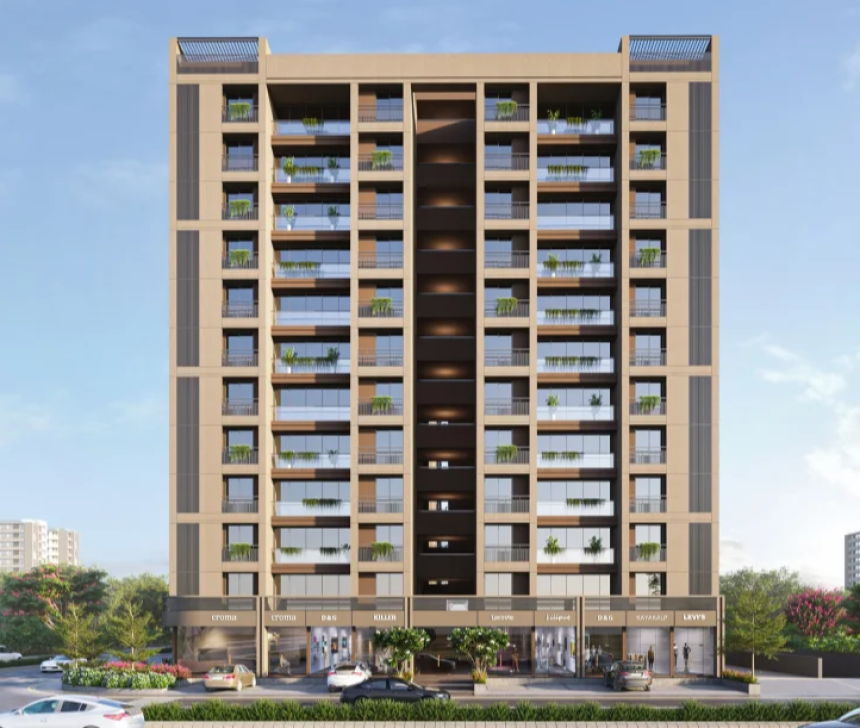 2 and 3 BHK Apartments in Gandhinagar