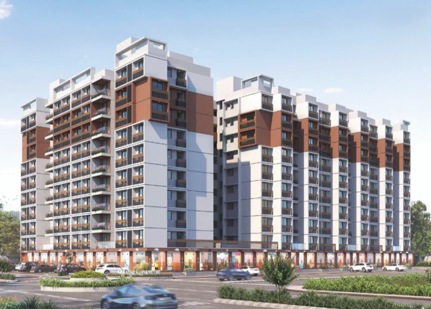 2 & 3 BHK Apartments in Gandhinagar