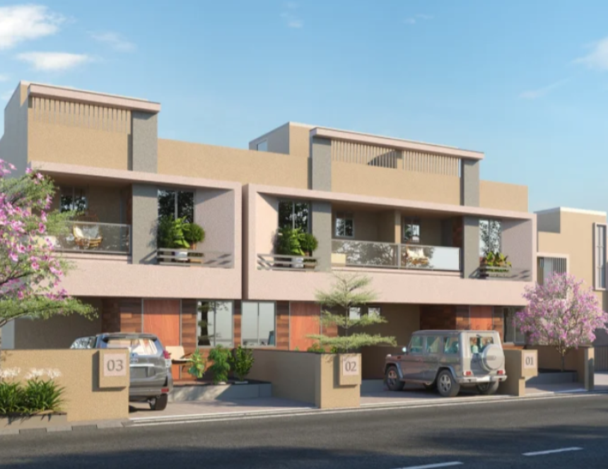 3 BHK Villa in Gandhinagar