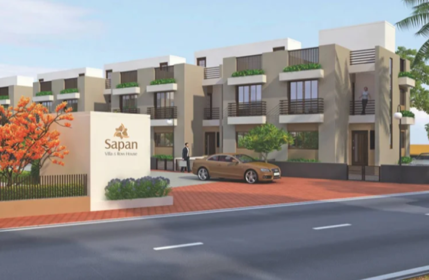 Sandip Sapan Villa & Raw Houses – Elegant 3 BHK Villas in Gandhinagar for Modern Family Living