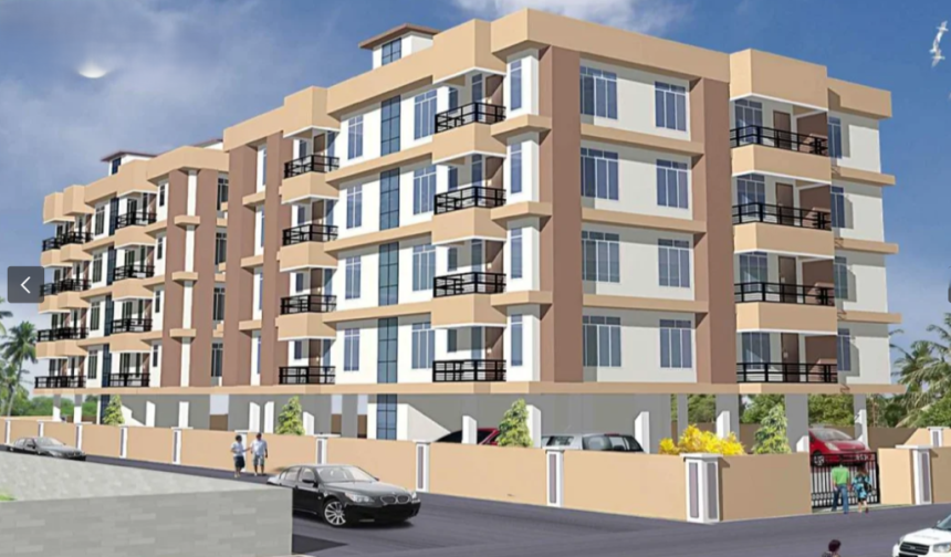 1, 2 and 3 BHK Apartments Kahilipara