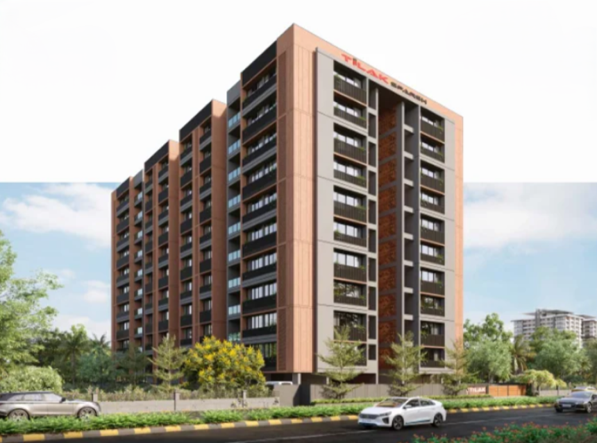 Sokhada Tilak Sparsh – Elegant 3 BHK Apartments in Gandhinagar