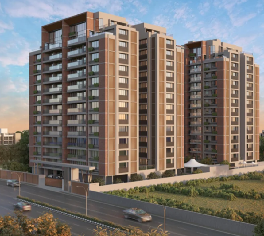 Shreenath Aam Baag – Spacious 4 & 5 BHK Apartments in Gandhinagar