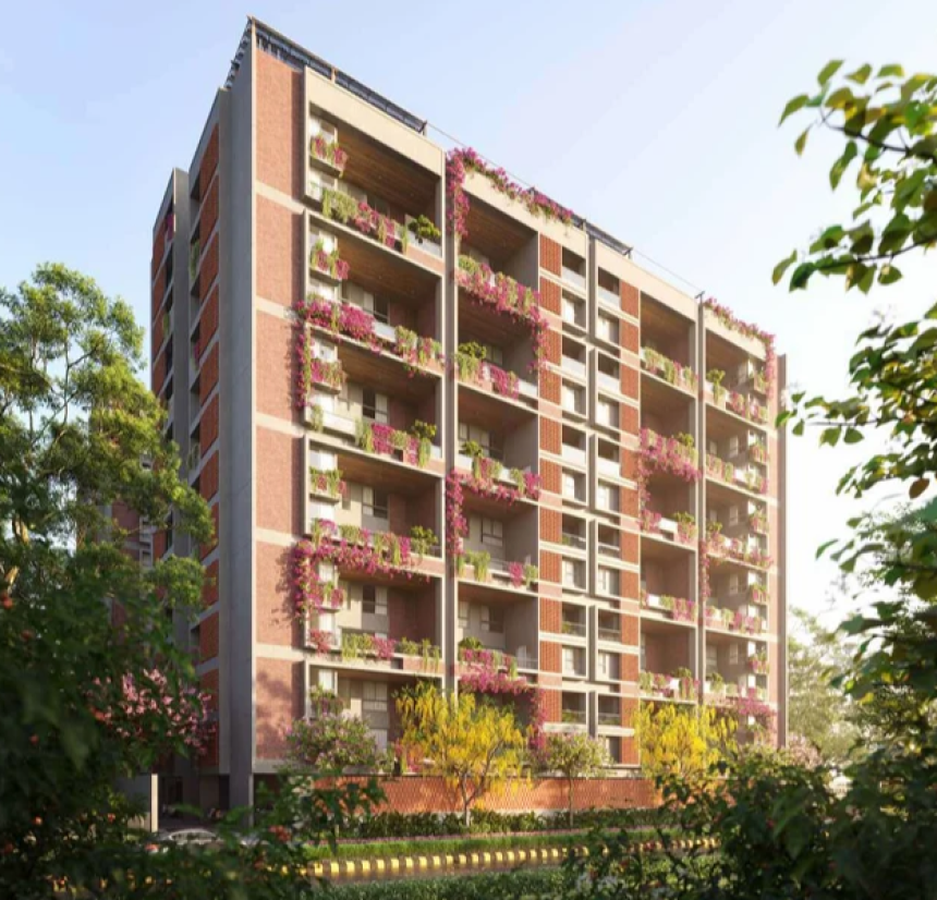 The Bougainvillea – Spacious 4 BHK Apartments in Gandhinagar