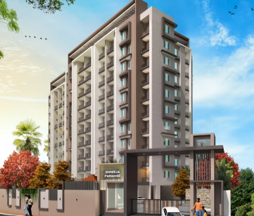 Shreeja Paradise: Spacious 2 & 3 BHK Flats on Patorkuchi Road, Guwahati