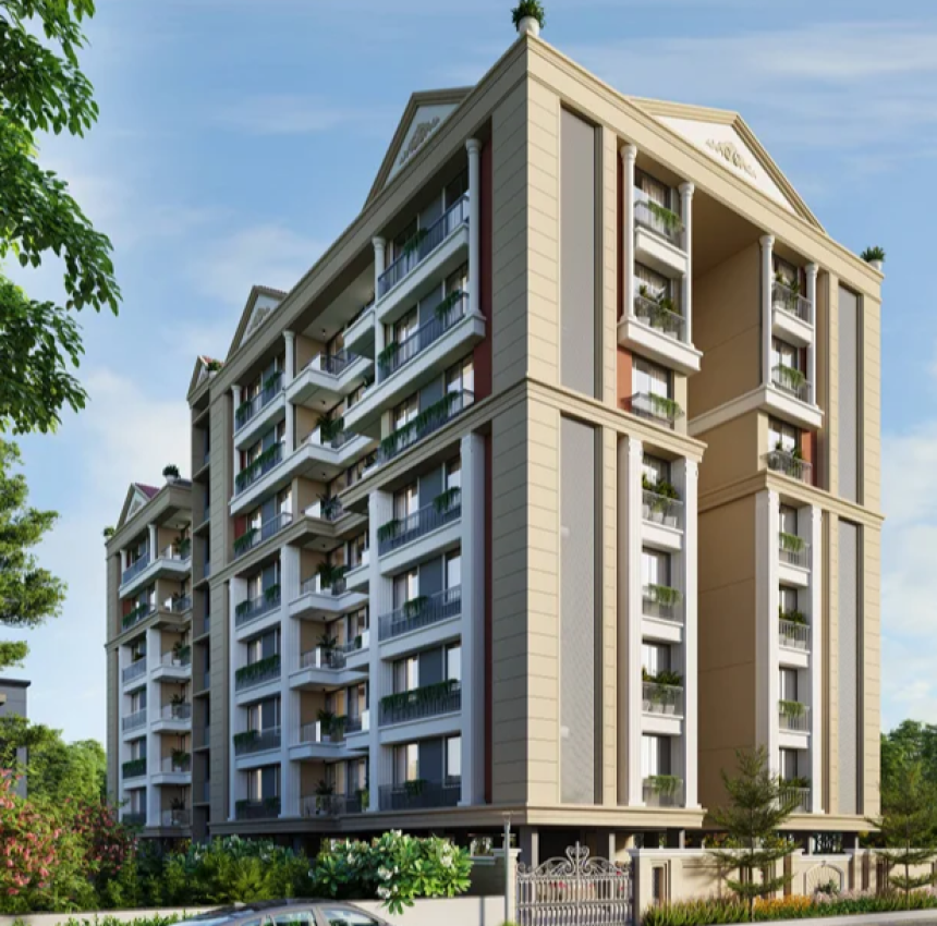 Shreeji Al Hayat – Stylish 1 & 3 BHK Apartments in Gandhinagar for Smart Living