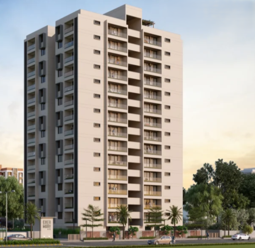 Krishna Ever Mark 445 – Elegant 4 BHK Apartments in Gandhinagar for a Truly Elevated Lifestyle