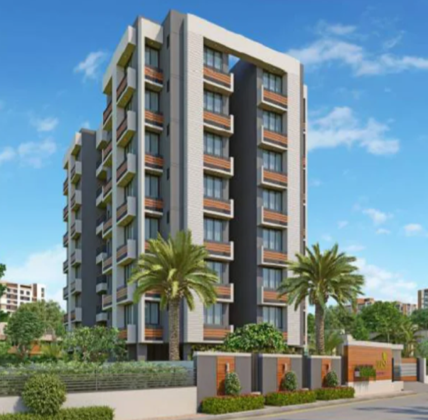 Radhe Tulsi Residency – Thoughtfully Designed 3 BHK Apartments in Gandhinagar