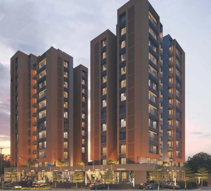 Param Paarijat Skyz – Premium 3 BHK Apartments in Gandhinagar