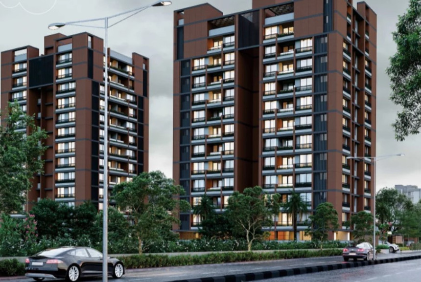 3 and 4 BHK Apartments in Gandhinagar