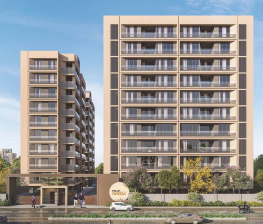 Trilok Opera – Premium 3 & 4 BHK Apartments in Gandhinagar for Elevated Living