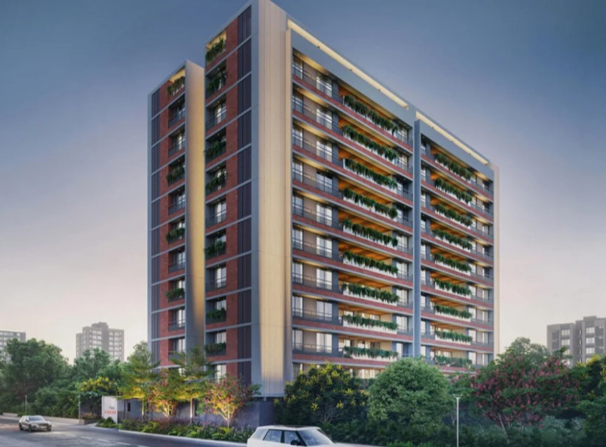 4 BHK Apartment in Gandhinagar
